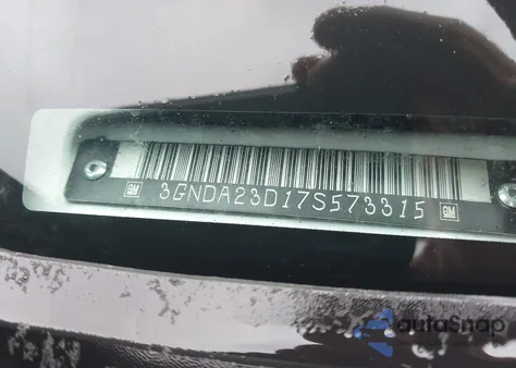 2007 Chevrolet Hhr Lt из США, поврежденный, VIN 3GNDA23D17S573315